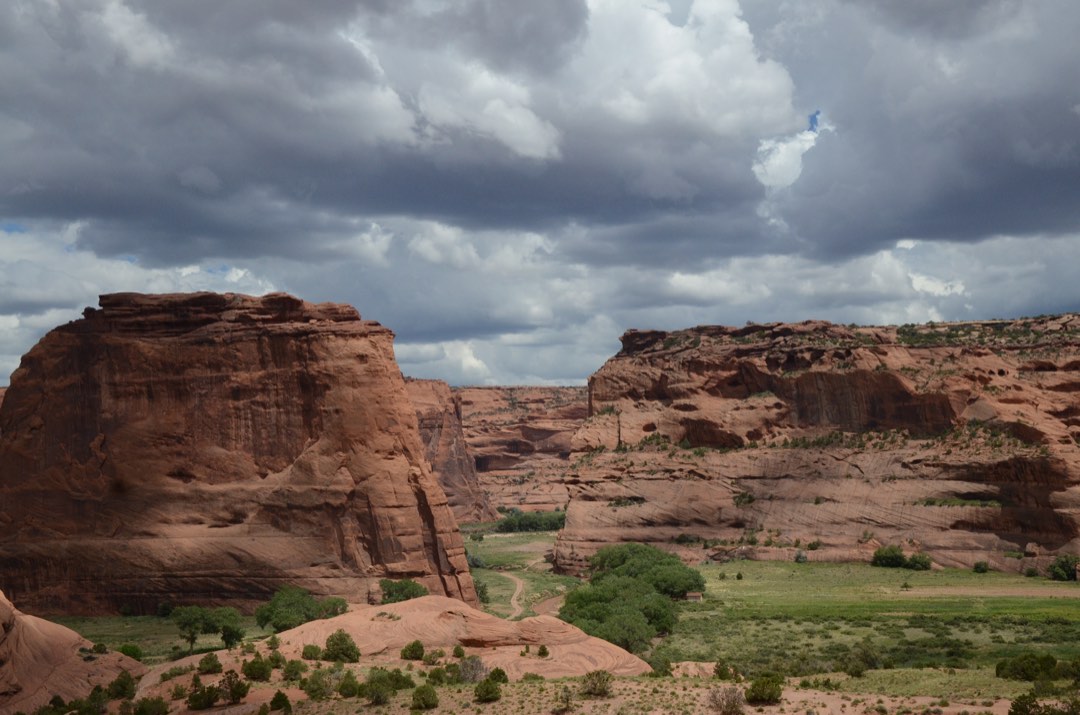 View of the canyon from the White House Trail