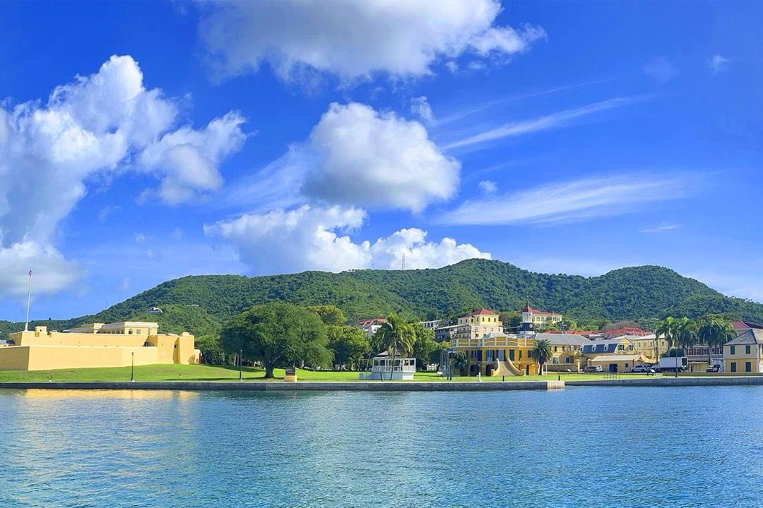 View of the Christiansted NHS complex